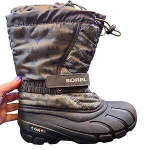 Sorel Men's Flurry Green Winter Boots Size 6